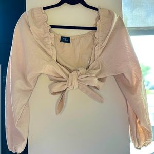 MILK & HONEY CROP LONG SLEEVE